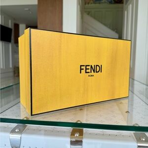 Fendi Shoes Empty Gift Storage Box